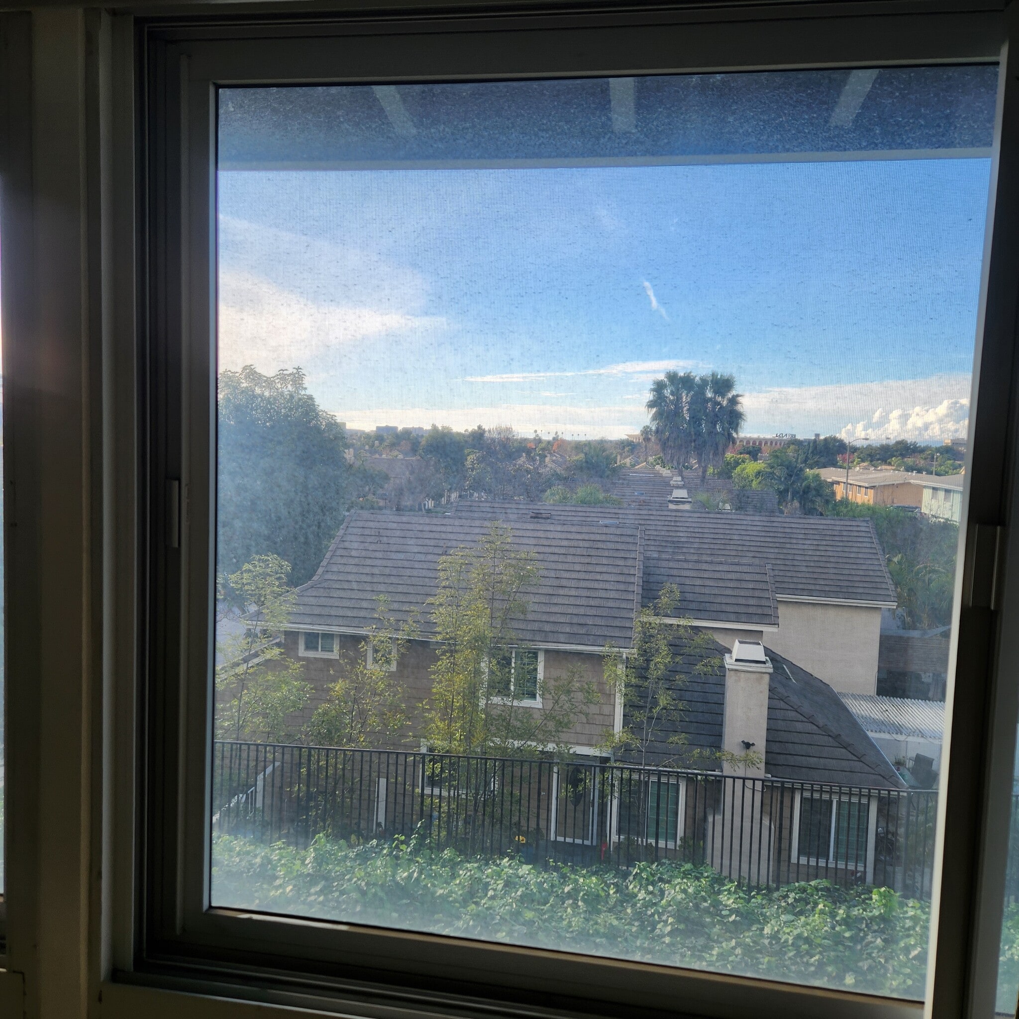 View from sunroom - 3500 W Manchester Blvd