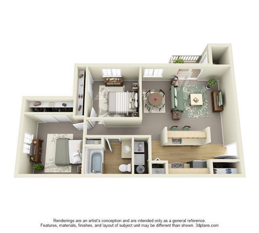 Floorplan - The Village at Union Mills