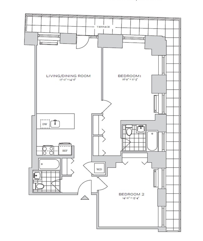 Floorplan - 70 Pine Apartments