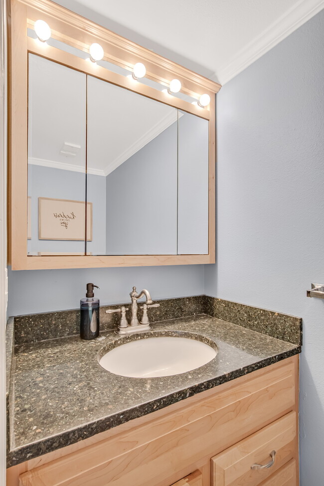 1/2 Bath (located on Level 1) - 101 N Pine St