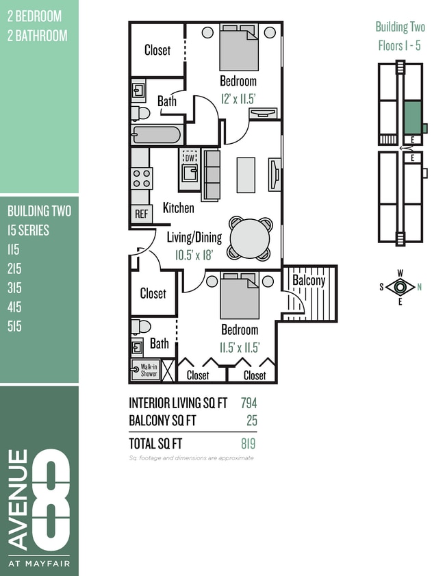 Floorplan - Avenue 8 at Mayfair