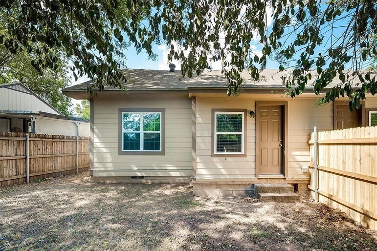 Backyard - 202 Burton Dr