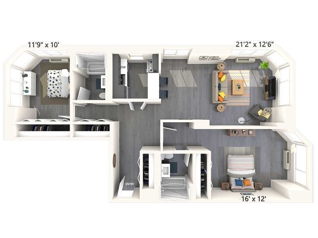 Floorplan - Avalon Midtown West