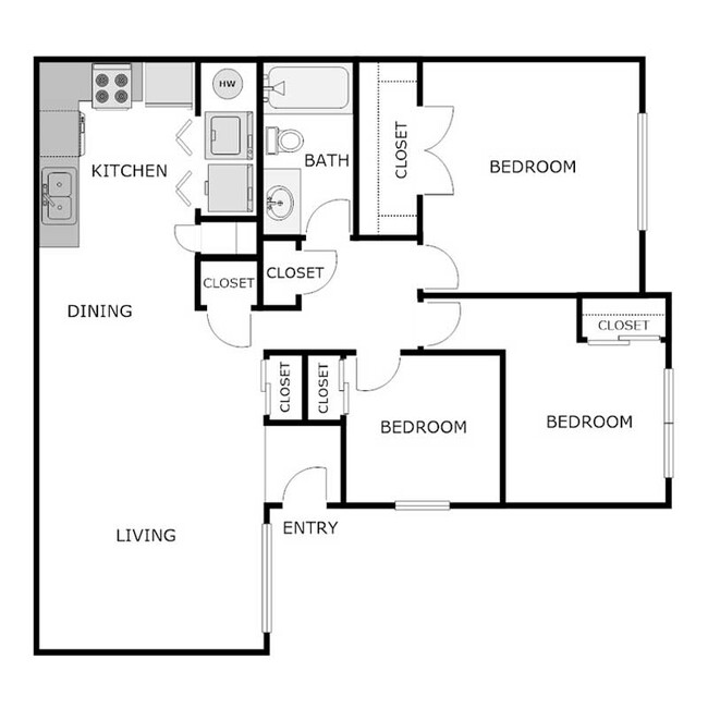 Floorplan - CREEKSIDE VILLAS