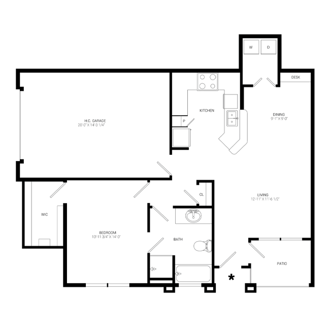 Floorplan - The Grand Parkway Senior Apartments