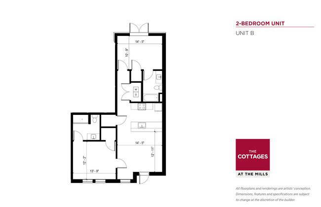 Floorplan - The Cottages at The Mills