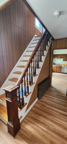 Stairs to 2nd floor - 67 Maple St
