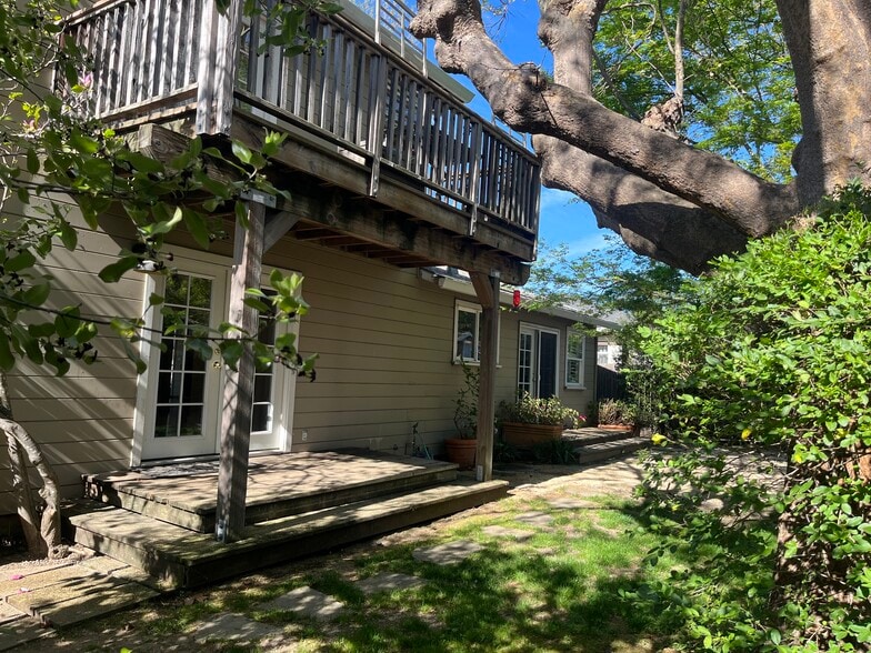 Backyard (and master deck) - 304 Dechene Ave