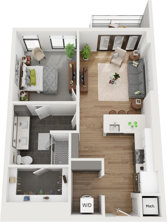 Floorplan - Deca Apartments