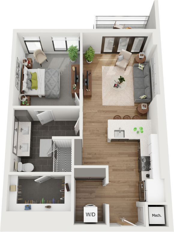 Floorplan - Deca Camperdown Apartments