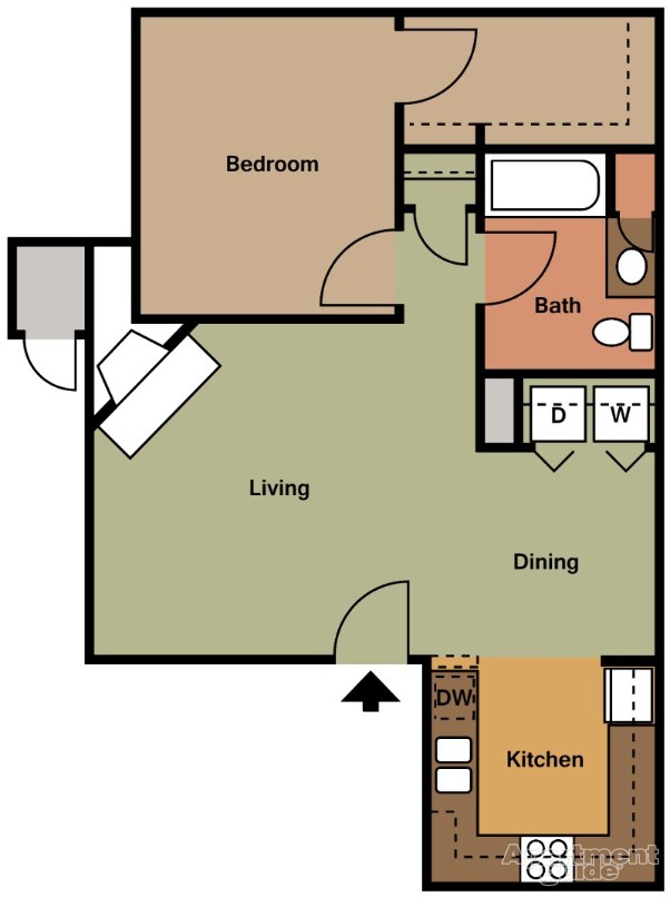 1br 1bth - Wind Chase Apartments