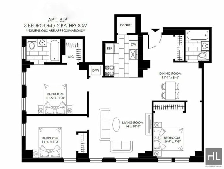 Building Photo - NO fee 3 bed 2 bath with Laundry in unit.
