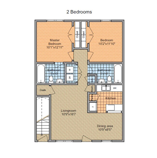 Floorplan - Sunchase Apartments