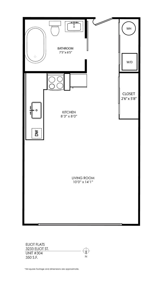 Floorplan - Eliot Flats