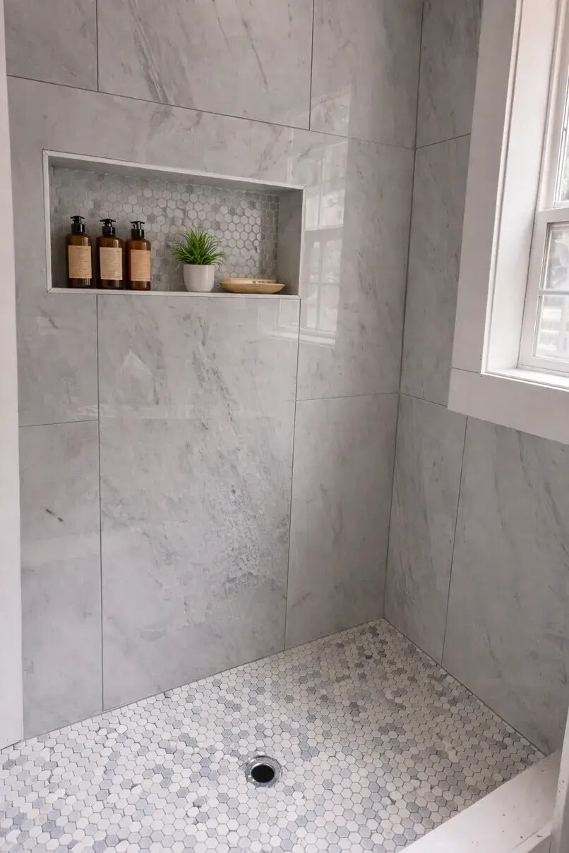 Bedroom A Shower (Ensuite) - RENTED - 2077 Cascade Rd SW