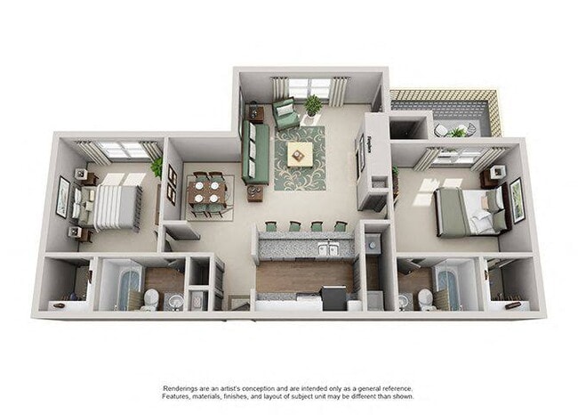 Floorplan - Crosstown at Chapel Hill