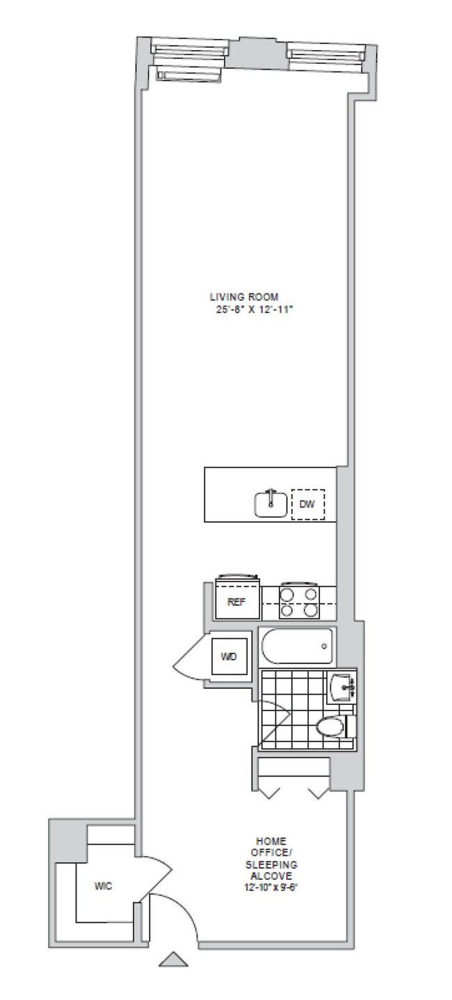 Floorplan - 70 Pine Apartments