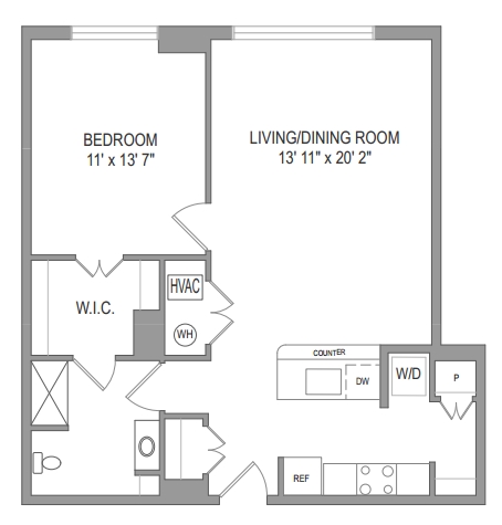 1BR/1BA - Thomas Court