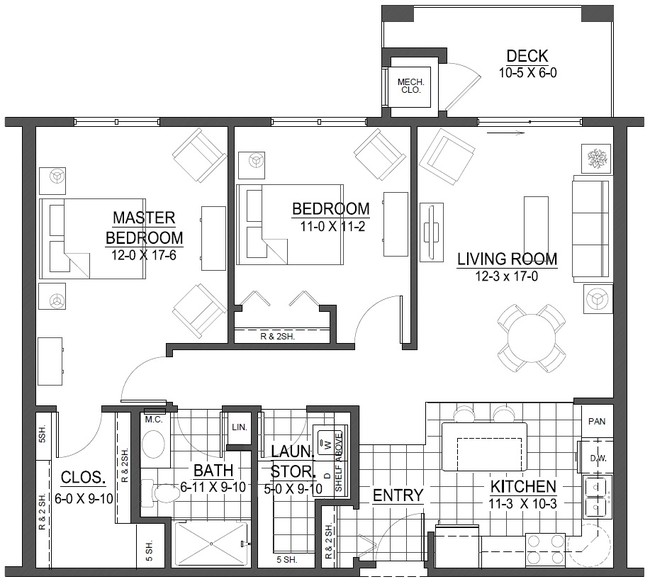 Floorplan - Village Cooperative of Shawnee