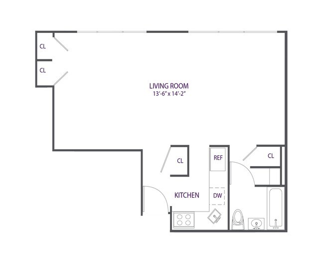 Floorplan - Sutton Marquis Apartments