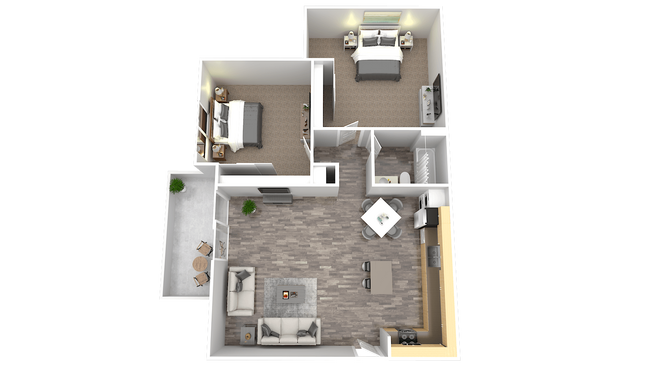 Floorplan - Orchard Village Apartments