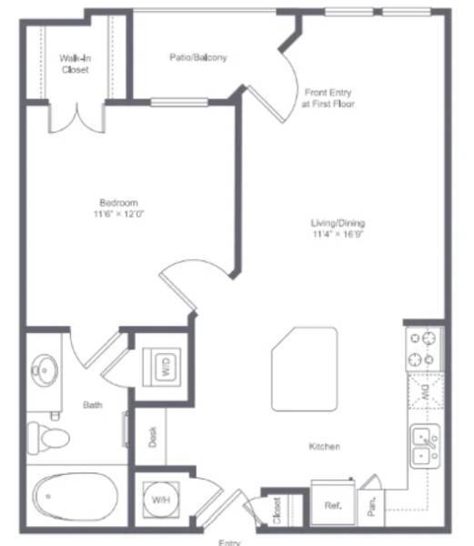 Floorplan - Park Central at Flower Mound