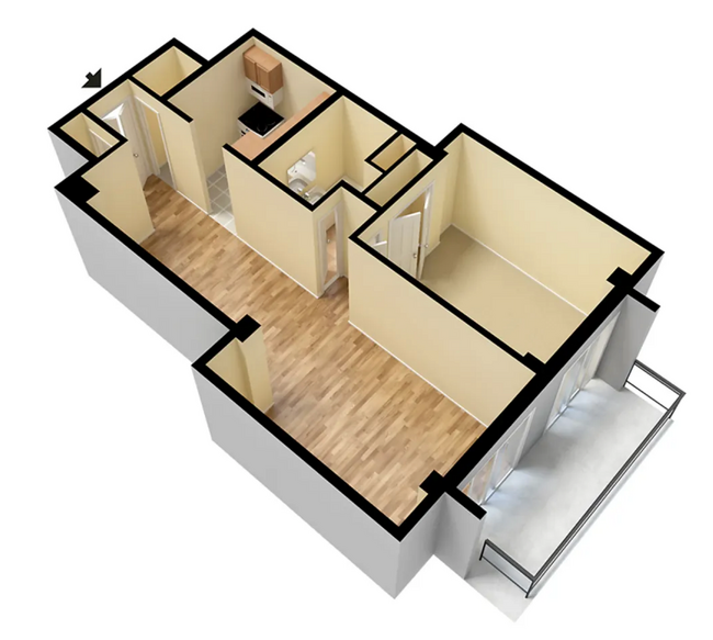 Floorplan - Oceanside Tower