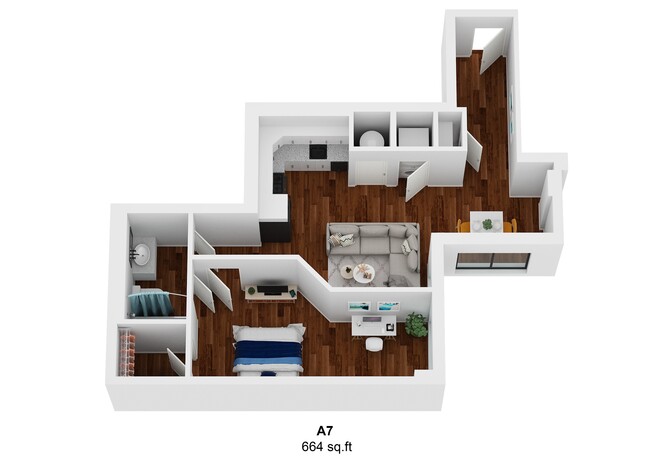 Floorplan - MDXL Flats