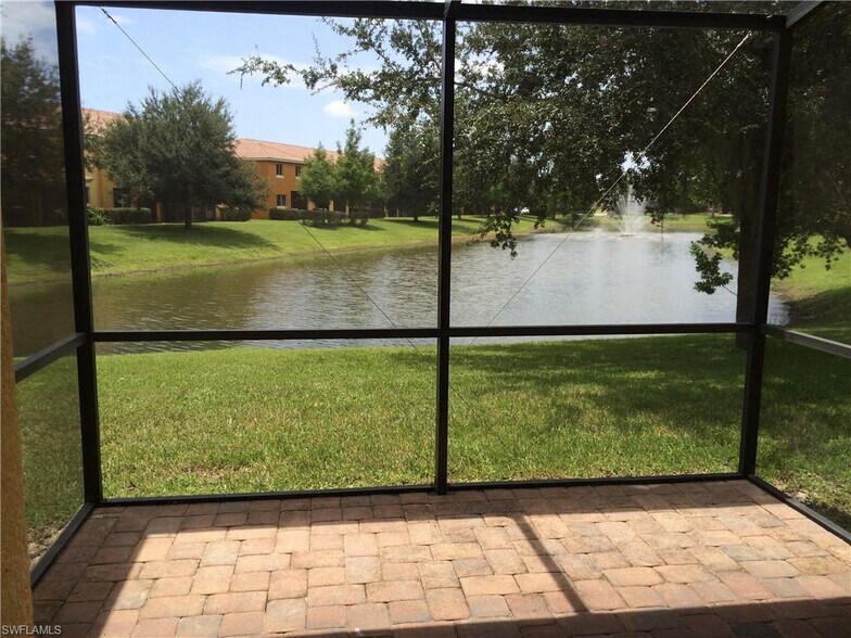 Facing west, view of lake - 10261 Olivewood Way