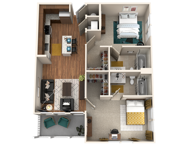 west22 test - 2x2 B1 flat - West 22