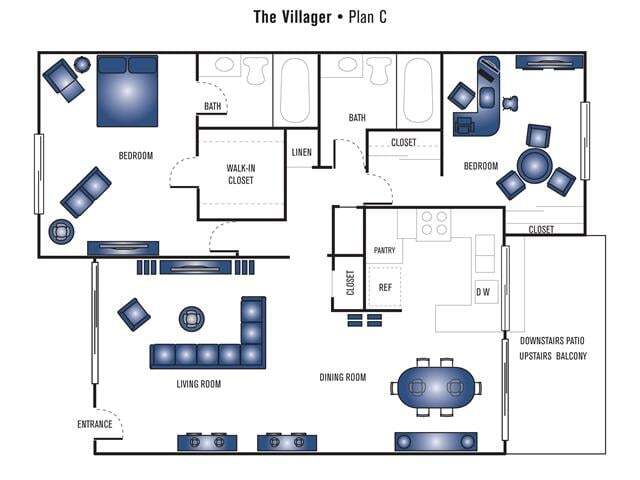 Floorplan - The Villager