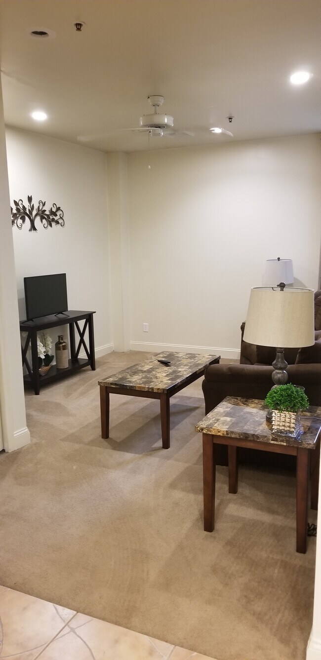 Living Room - Buckley Apartments
