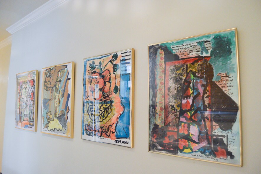 Artwork in Kitchen - 1930 Bank St