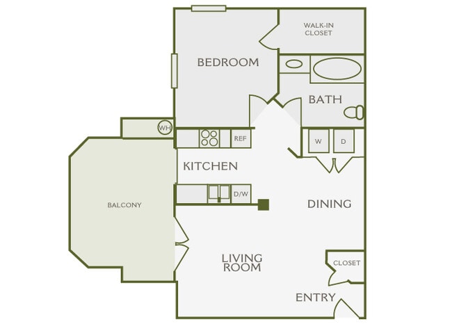 Floorplan - Antelope Ridge Apartments