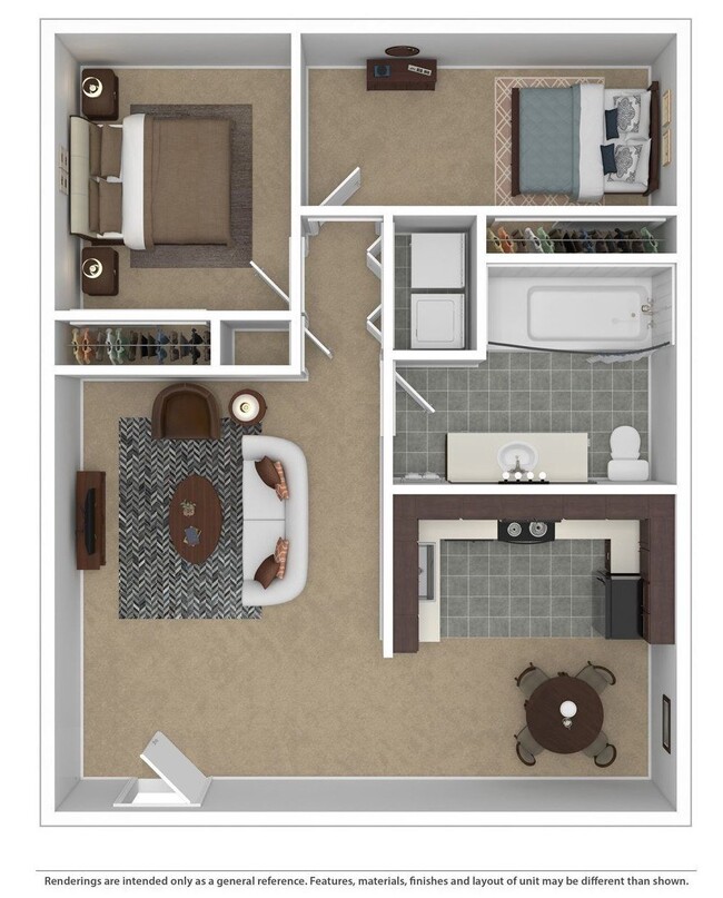 Floorplan - Harmony Court Apartments