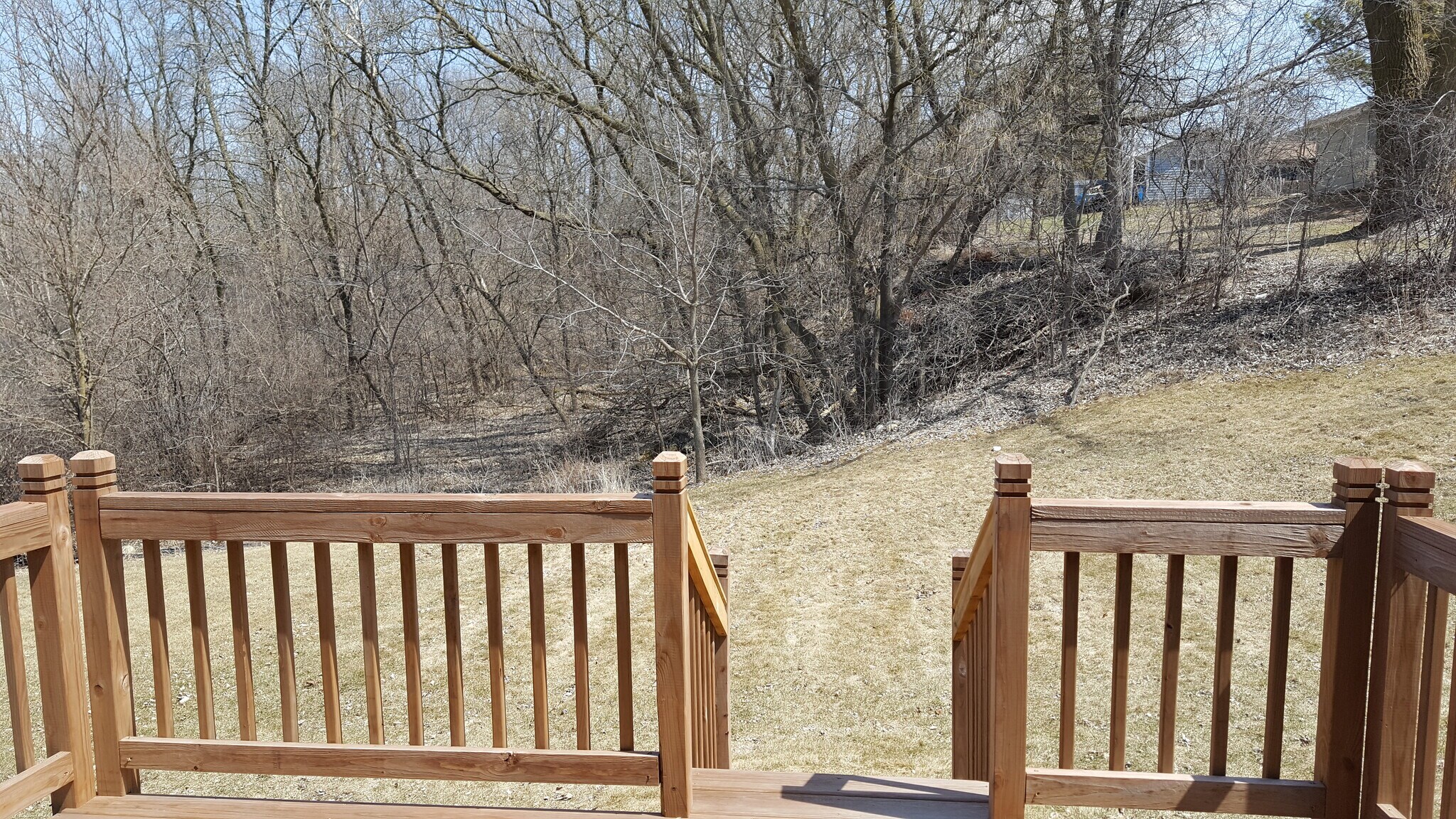 View from deck - 2423 Parkfield Drive