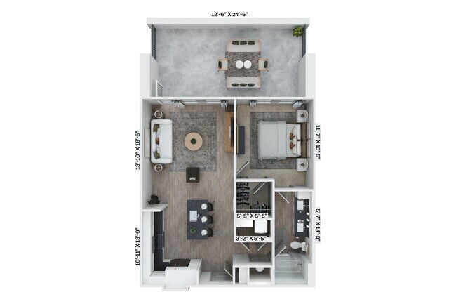 Floorplan - District 757 Apartments