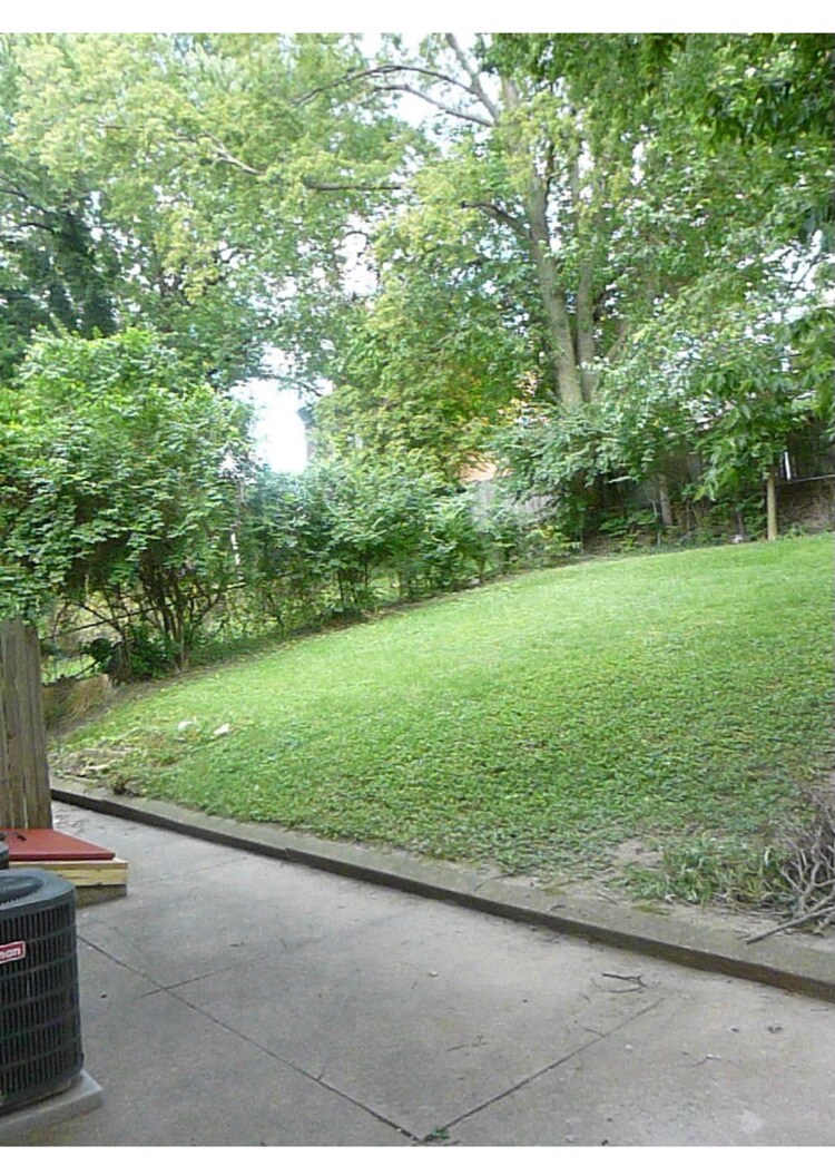 Shard fenced backyard for entertaining. - 136 Fairfield Ave