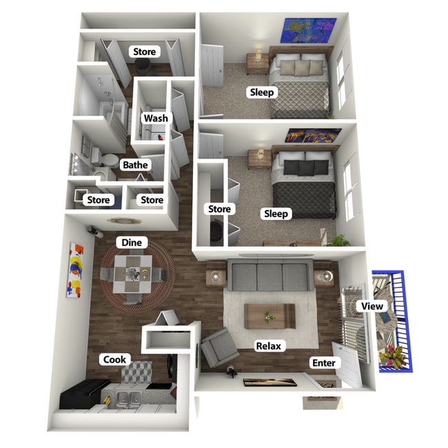 Floorplan - Woodland at Cascade