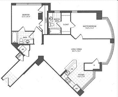 2BR/2BA - Metro Rosslyn Apartments