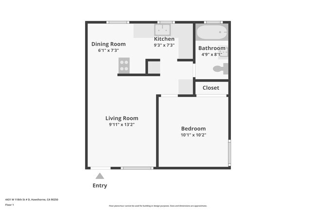 Floorplan - 4431-4441 W. 118th St.; 4418-4442 W. 117th St.