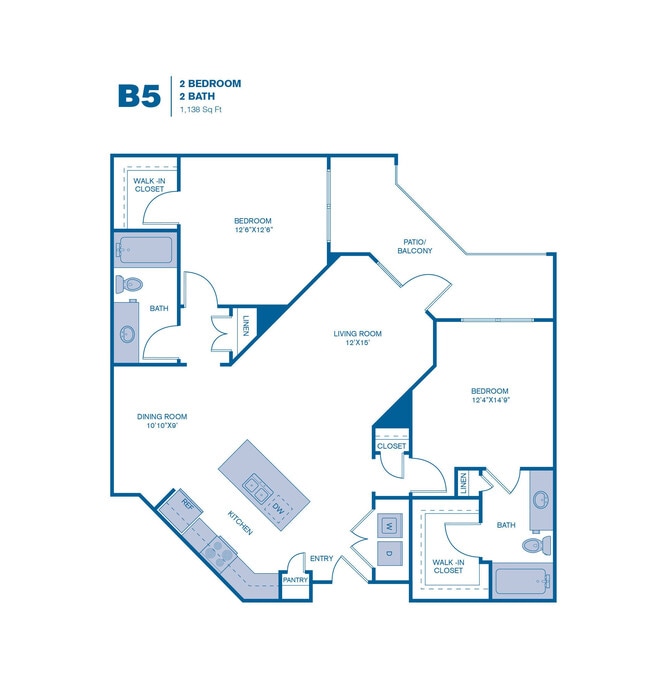 Floorplan - Windsor Addison Apartments
