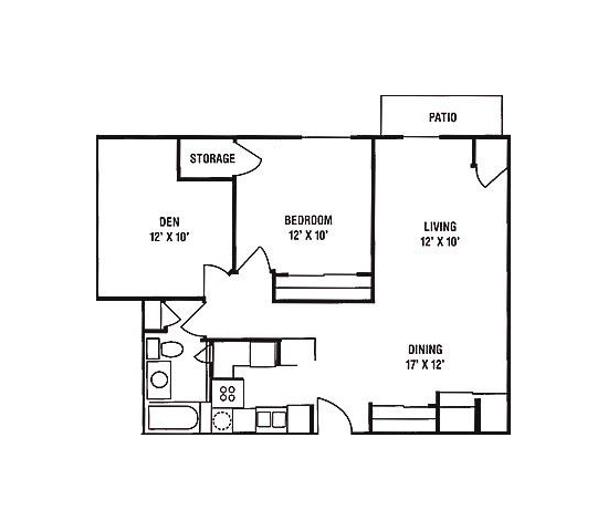 Floorplan - Ridgeview Highlands Apartments & Townhomes...