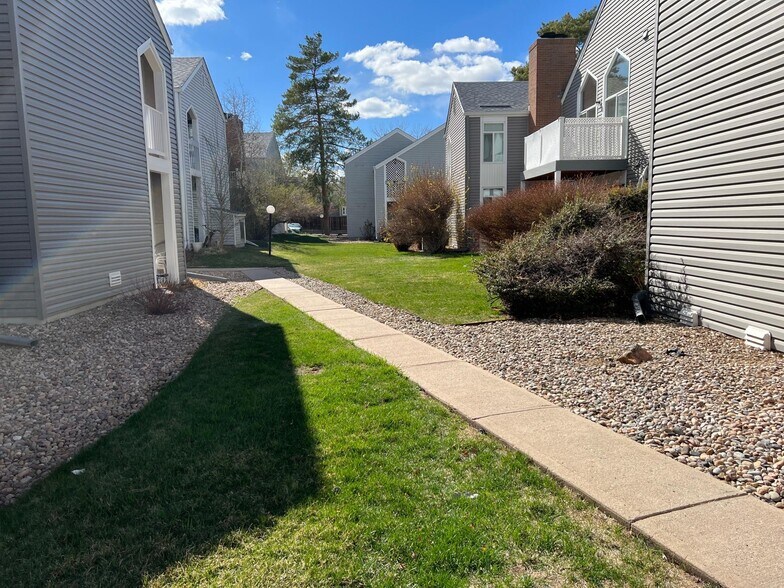 Back yard area - 3345 S Monaco Pky