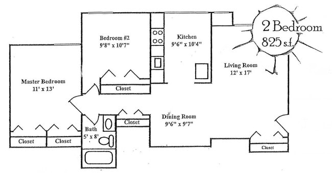 2BR/1BA - Heritage Park II