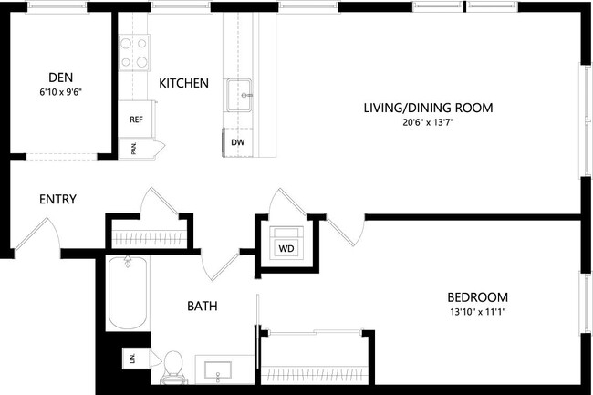 Floorplan - Huxley