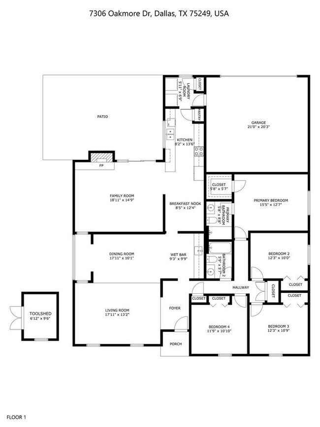 Building Photo - 4BR SFR • Fireplace • 2-Car Garage • Dallas 75249