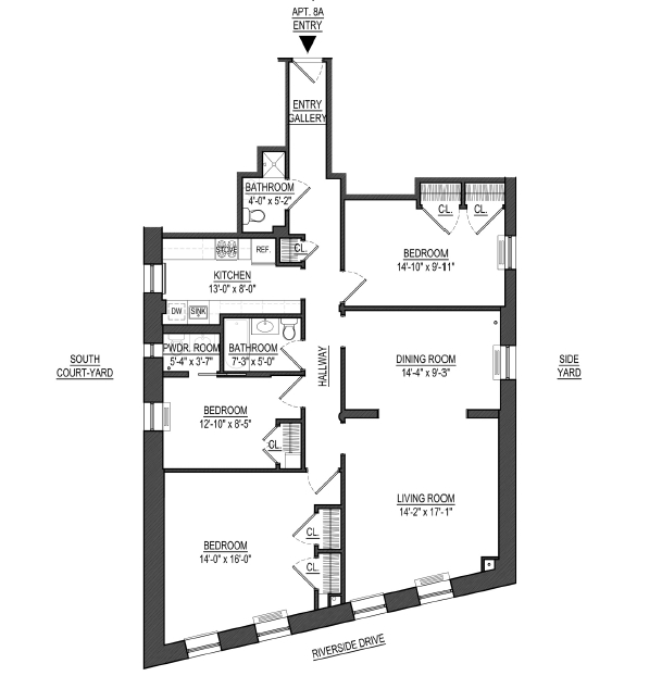 Apartment 8A - Terrace Court
