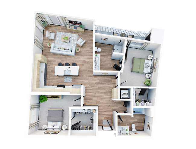 Floorplan - Banyan on Washington