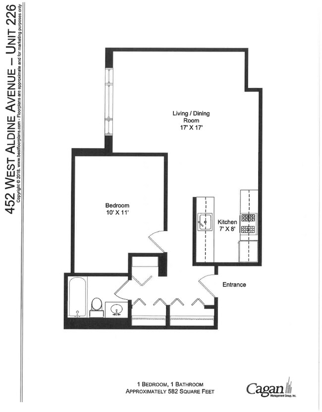 Floorplan - 452 W. Aldine